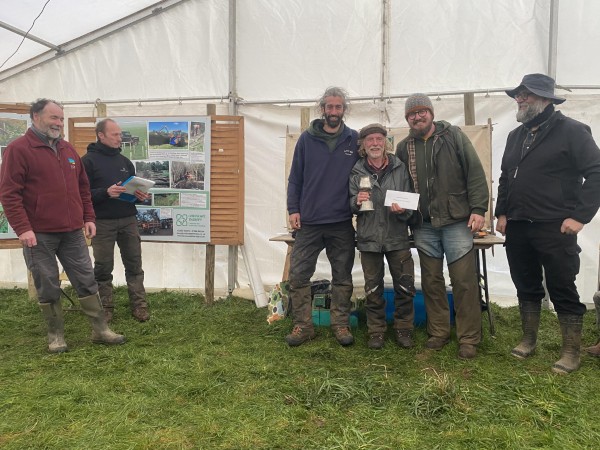 2020 W Hurst & Sons cup for the best hedge laid with hand tools: Tree Fellers