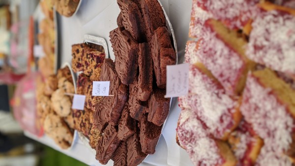 2020 cakes in the Tea Tent